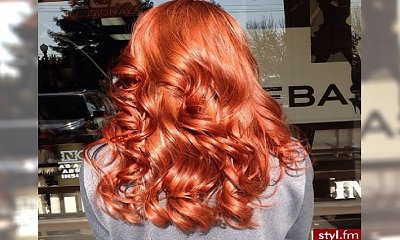 Piękne fryzury z rudych włosów