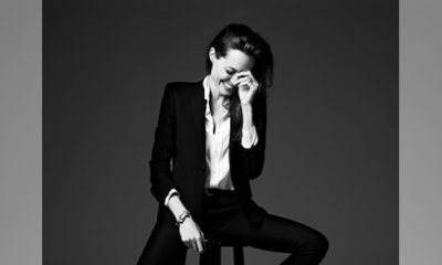 Piękna Angelina Jolie w obiektywie Hedi Slimane dla Elle US