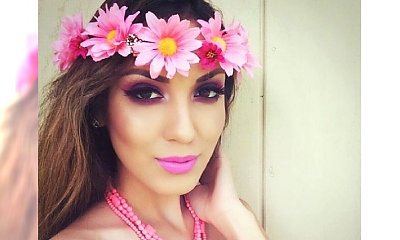 Trendy makijaże lato 2014: make-up z różowymi ustami