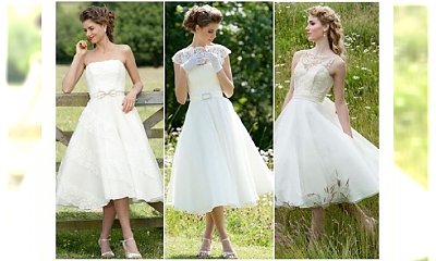 Moda ślubna: wybieramy suknię typu tea-lenght
