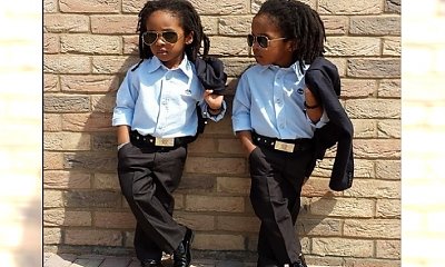 Mała moda x2: stylowe bliźniaki na Instagramie