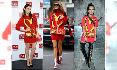 Hit wśród gwiazd: Sweter Moschino z kolekcji Jeremy'ego Scotta
