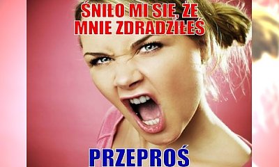 Typowe teksty wkurzonej dziewczyny