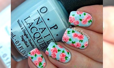 Flower nails - trendy manicure na 2015 rok