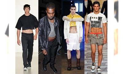 Nowy trend na męskie crop top?