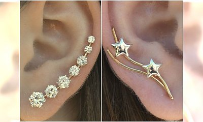 TREND: Ear sweeps - wkręcane kolczyki do uszu