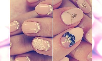 Koronkowy manicure, czyli delikatność sama w sobie
