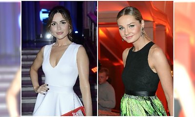 Zachwycające kreacje Małgorzaty Sochy i Marty Żmudy Trzebiatowskiej na imprezie FLESZA