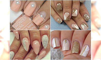 Paznokcie nude plus wzorki. Cielisty manicure w ciekawszym wydaniu