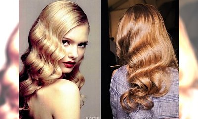 Old Hollywood waves - klasyka sama w sobie