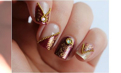 Manicure po królewsku, czyli wyjątkowo wytworne wzorki na paznokcie