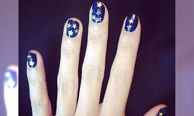 Niekonwencjonalne, brokatowe manicure, których jeszcze nie widziałyście