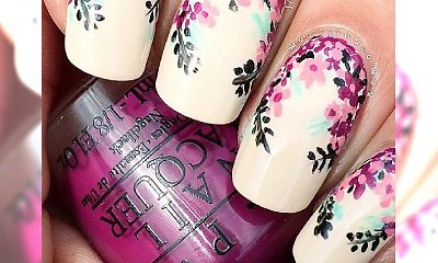 Floral nails - trochę wiosny na chłodne dni