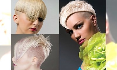 Krótkie fryzury 2015 - oryginalne cięcia dla odważnych! Tniemy boki i szalejemy z grzywką!