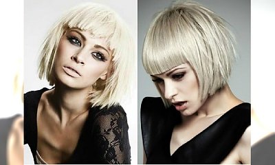 HOT! Nowoczesne fryzury z krótką grzywką
