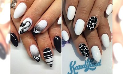 Hot trend w manicure: czarno-białe paznokcie. Tak malujemy je tej zimy!