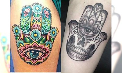 Tatuaż hamsa - Ręka Opatrzności. Co oznacza? Zobaczcie najlepsze wzory