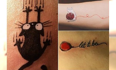 Rysunkowe tatuaże - 44 zabawne wzory dla dziewczyn