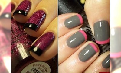 French manicure - postawcie na jego śliczną, kolorową wersję