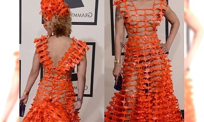 Tytuł największej modowej wpadki na gali Grammy należy do...