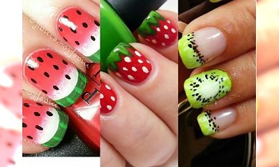 Owocowe wzorki na paznokcie. Świeży i soczysty manicure na wiosnę
