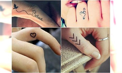 Tatuaż na palcu - wzory małego tatuażu, które pokochacie!