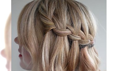 Włosy jak wodospad! Romantyczne fryzury waterfall braid