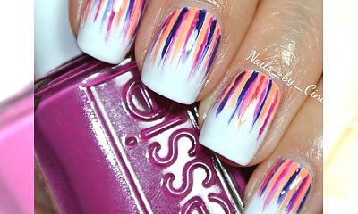 Waterfall nails: manicure jak wodospad! Przepiękne kolorowe kombinacje