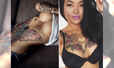 Super seksowne tatuaże na klatkę piersiową i brzuch [MEGA GALERIA]