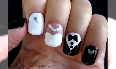 Ślubne paznokcie - 25 zapierających dech w piersiach manicure na ten wyjątkowy dzień