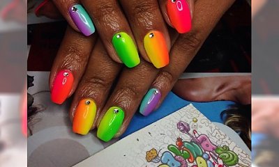 Neonowy manicure na wiosnę i lato - TOP galeria