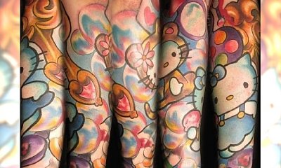 20 Super słodkich tatuaży z Hello Kitty