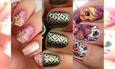 Stamping nails - wzorki robione stemplem. Sposób na ekspresowy manicure