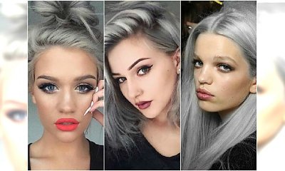 Szare włosy - nie jesteście przekonane? Mamy 25 dowodów, że mogą wyglądać pięknie