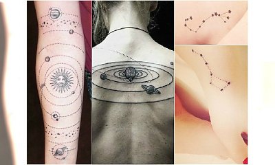 HIT! Astrologiczne tatuaże z konstelacją gwiazd i zodiakiem