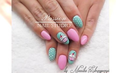 Słodki manicure, który aż chce się schrupac!