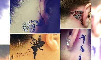 Mini tatuaże w okolicy ucha - delikatne i dziewczęce motywy, które Was zauroczą!