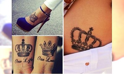 Tatuaż z motywem królewskiej korony. Wyrafinowane wzory dla stylowych kobiet