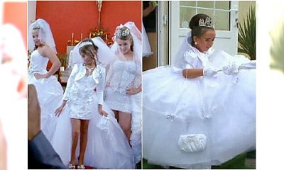 Komunia czy wesele? Bezy, welony, bryczka z koniem to nowe trendy na komuniach