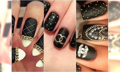 TREND: Pikowane paznokcie jak torebka Chanel