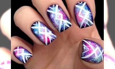 Galaxy nails  - kosmiczne wzorki na paznokcie [MEGA GALERIA]