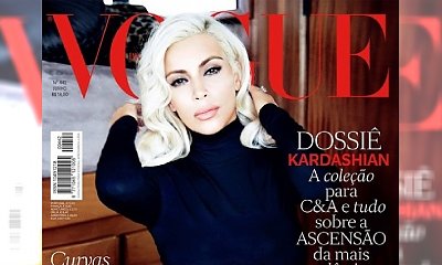 HIT czy KIT? - Naga sesja zdjęciowa Kim Kardashian dla Vogue Brazil