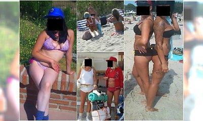Moda prosto z plaży. Chciały być modne i seksowne, ale wyszło żałośnie...