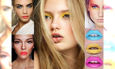 Neonowy makijaż oka i ust - oto 30 inspiracji, które Cię uwiodą!