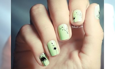 20 Super romantycznych manicure z dmuchawcami