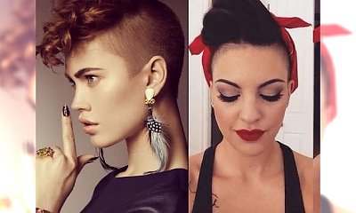 Fryzury z wygolonymi bokami - drapieżne, zmysłowe, modne