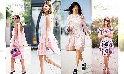 Must Have na lato 2015: Różowa sukienka! - Inspiracje Street Style