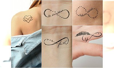 Tatuaż symbol nieskończoności - aż 30 inspirujących wzorów dla dziewczyn!