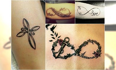 Tatuaż symbol nieskończoności - jeszcze więcej pomysłów na uroczy wzór!