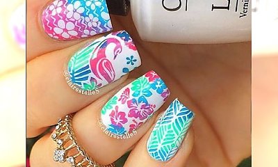 20 wakacyjnych, ciepłych propozycji manicure [GALERIA]